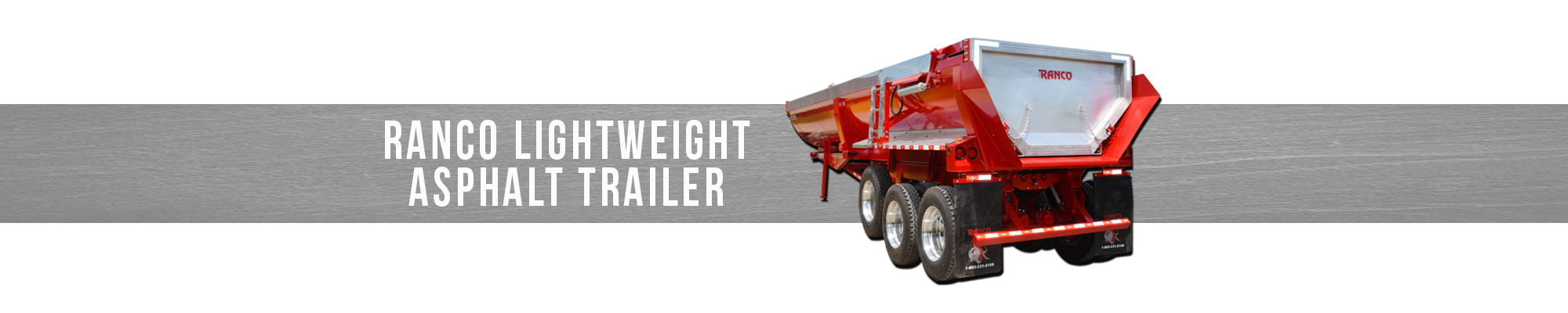 RANCO Lightweight Asphalt Trailer RANCO Lightweight Asphalt Trailer
